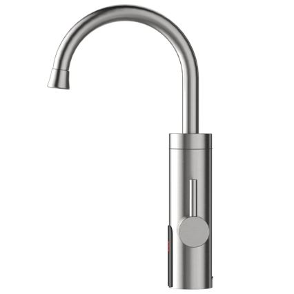 Protočni grejač vode sa LED displejem — 3000 W / 230 V, IPX4, nerđajući čelik