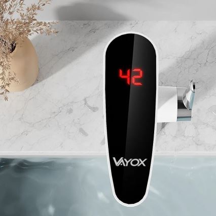 Protočni grejač vode sa LED displejom 3000W/230V IPX4, beo