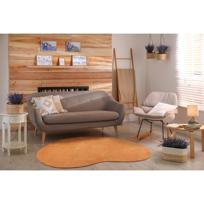 Protuklizni tepih LOREN 160x230 cm narandžasti