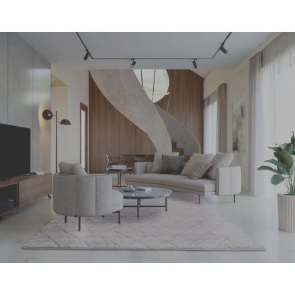 Protuklizni tepih (prigušiva) MODENA NEW 120x160 cm siva