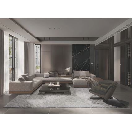 Protuklizni tepih (prigušiva) MODENA NEW 120x160 cm siva