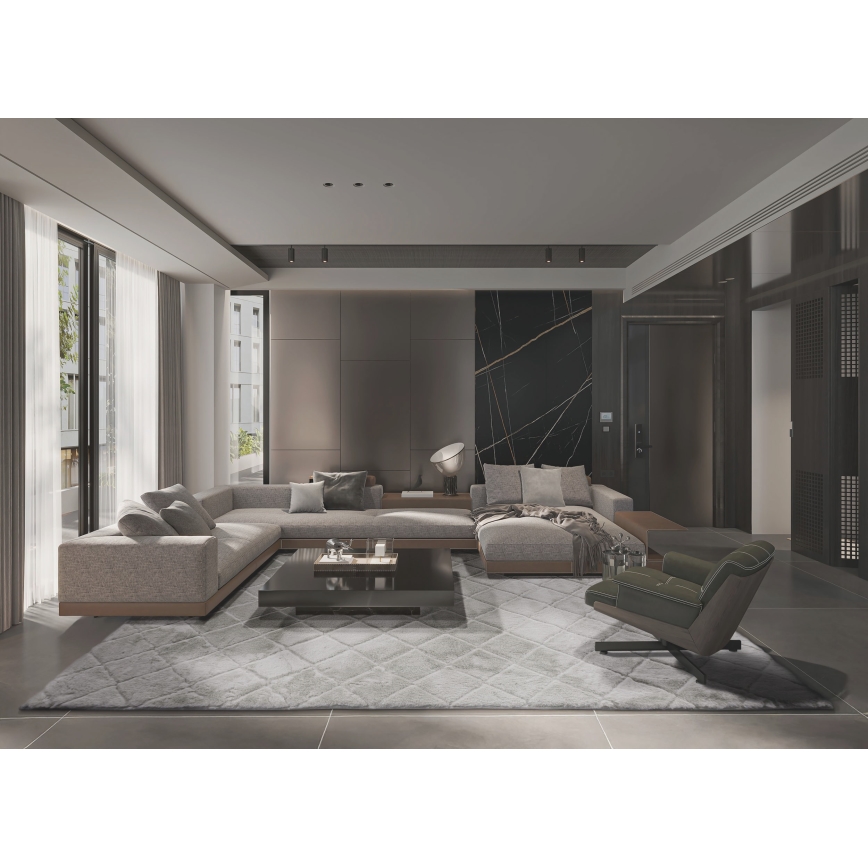 Protuklizni tepih (prigušiva) MODENA NEW 120x160 cm siva
