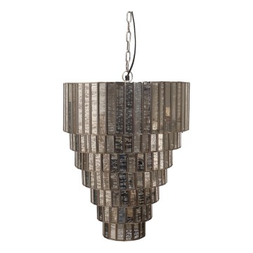 PTMD - Luster na lancu CEYLIN 1xE27/40W/230V, prečnik 40 cm