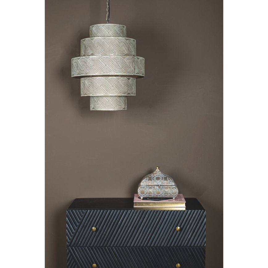 PTMD - Luster na lancu NARINDE 1xE27/40W/230V prečnik 40 cm