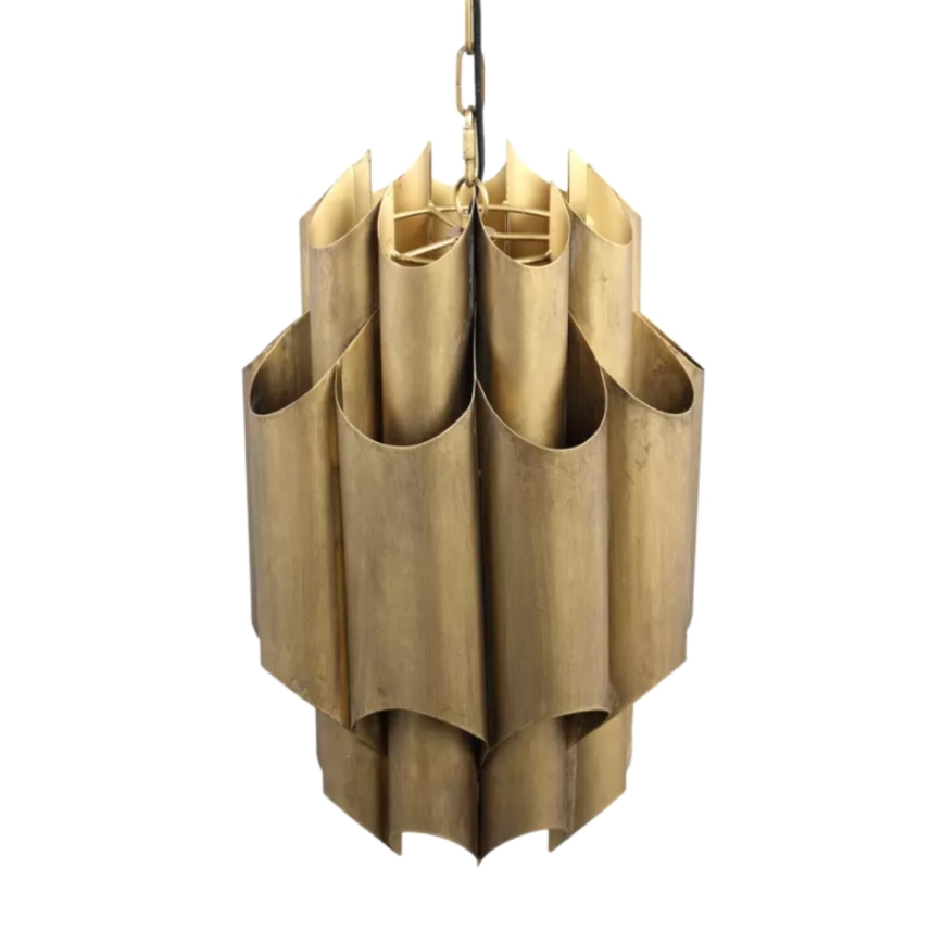PTMD - Luster na lancu TERRIN 1xE27/40W/230V prečnika 33 cm