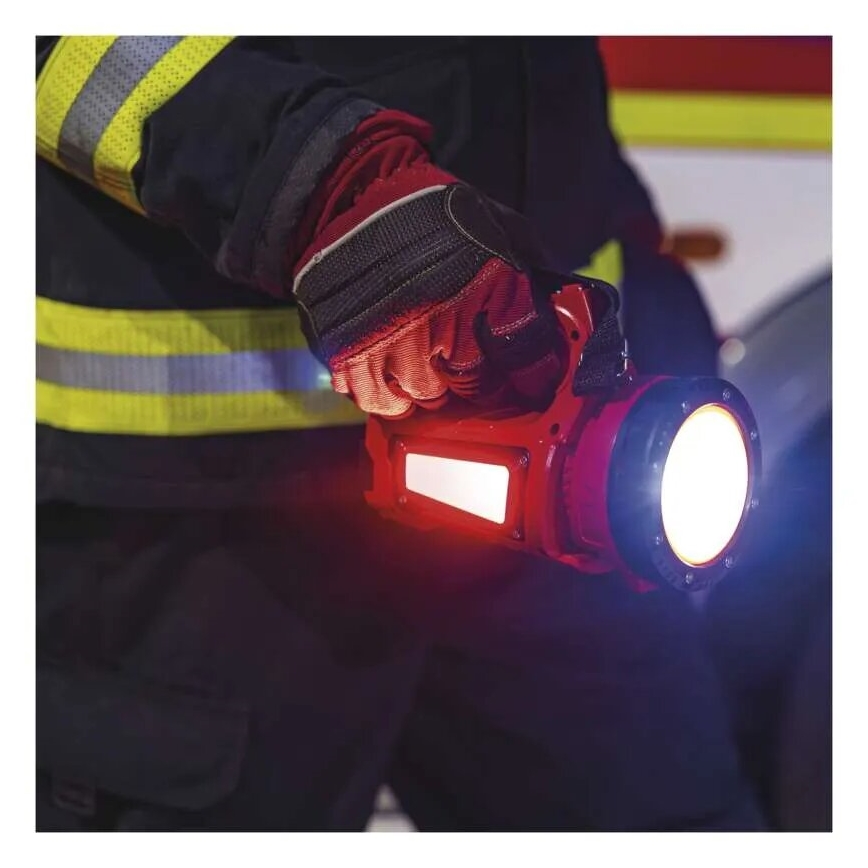 Puniva LED baterijska lampa 3,7 V, IP44, 1000 lm, 15000 mAh