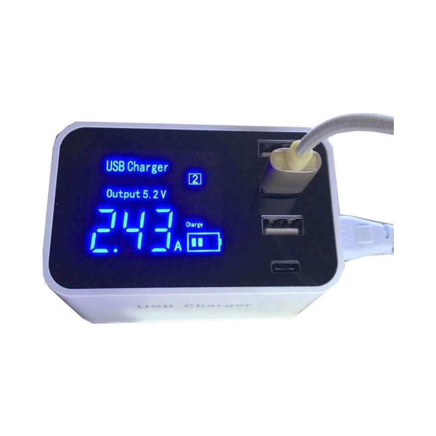 Punjačka stanica 3xUSB A + 1xUSB C