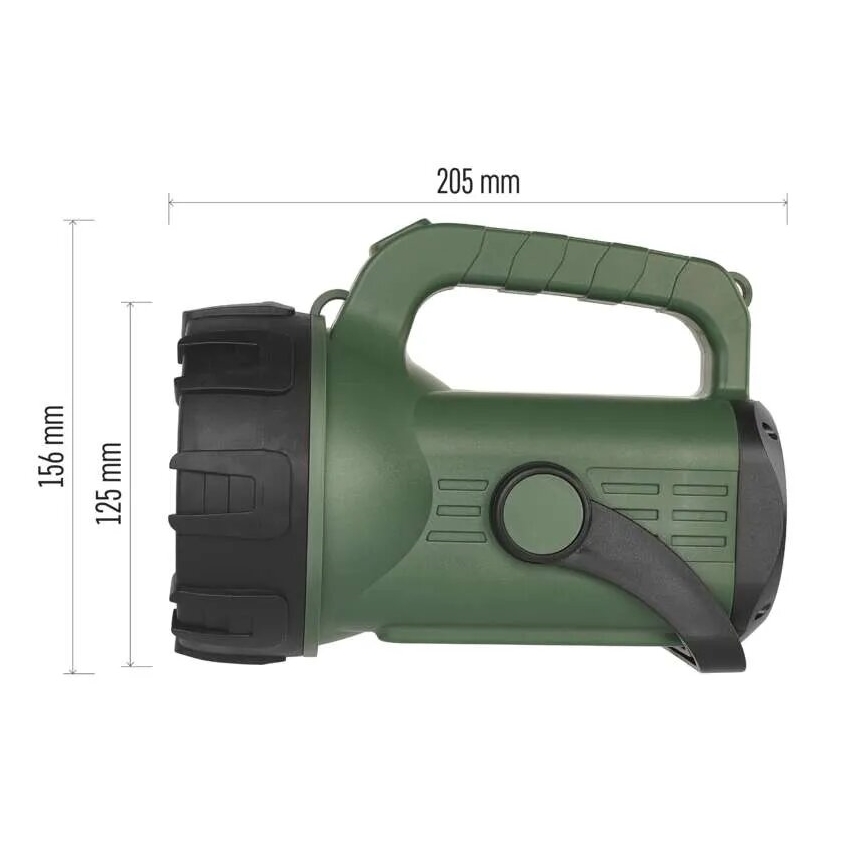 Punjiva LED baterijska lampa 3,7 V IP43 700 lm 3600 mAh