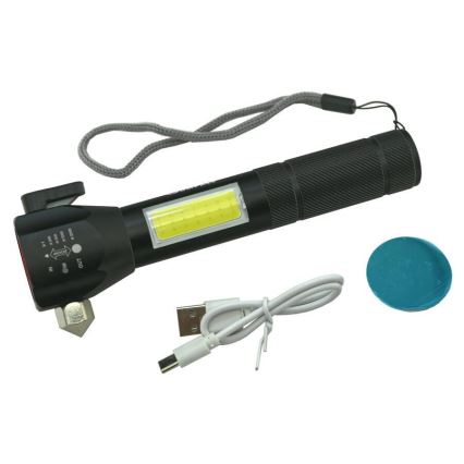 Punjiva LED baterijska lampa 3W/5V, 200 lm, 1200 mAh