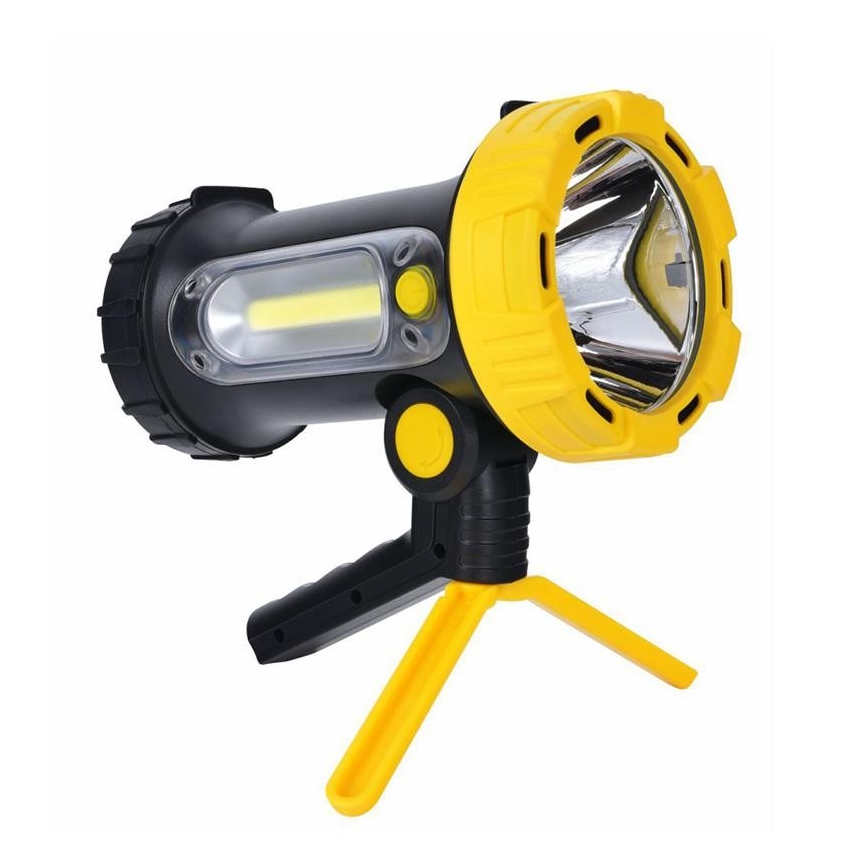 Punjiva LED baterijska lampa LED/5W/4000mAh + LED/3W