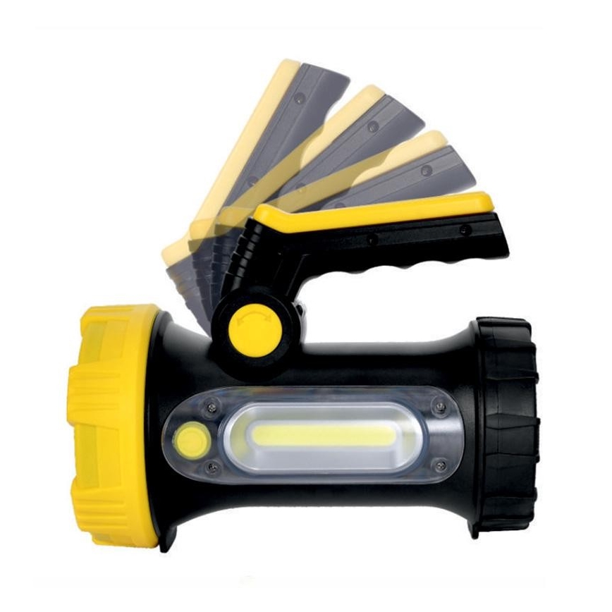 Punjiva LED baterijska lampa LED/5W/4000mAh + LED/3W