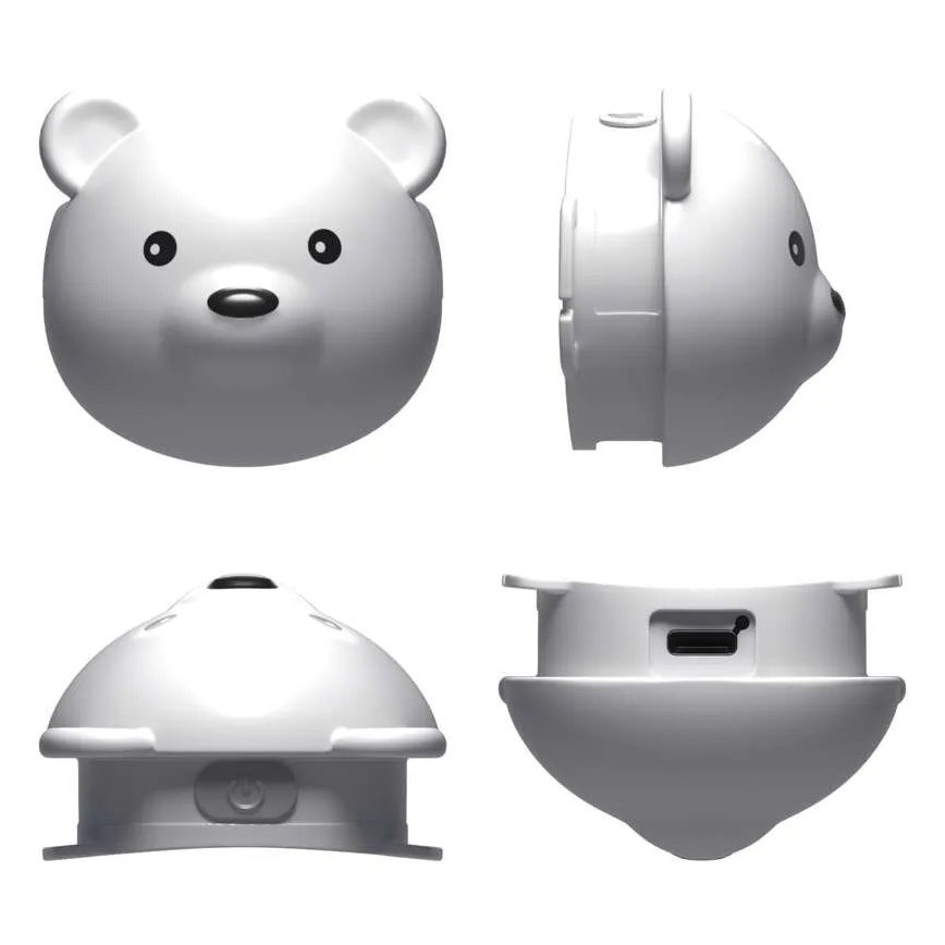 Punjiva LED čelna lampa LED/USB 500 mAh medved