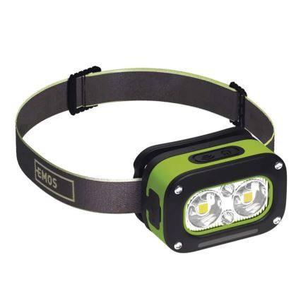 Punjiva LED čelna lampa LED/USB IP43 800 mAh