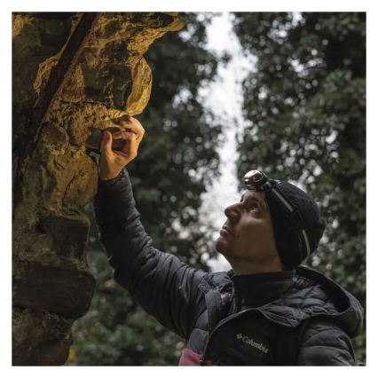 Punjiva LED čelovka LED/USB 1200 mAh