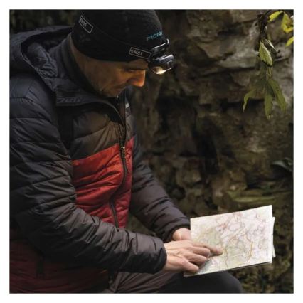 Punjiva LED čelovka LED/USB 1200 mAh