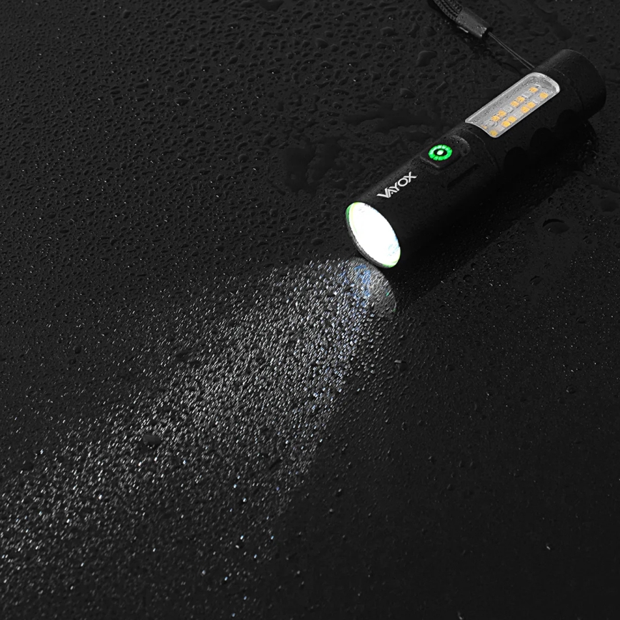LED prigušiva punjiva ručna lampa sa crvenim svetlom LED/5W/5V IPX4 250 lm 2000 mAh