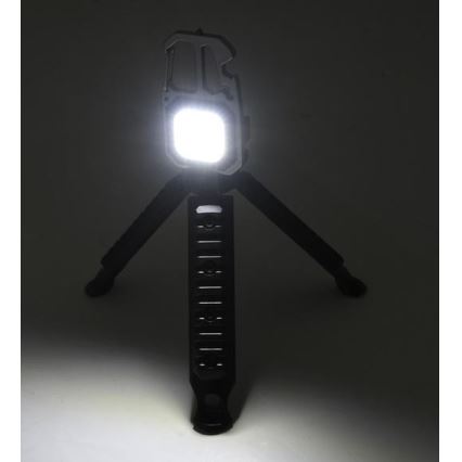 Punjiva multifunkcionalna LED lampa sa stalkom, USB-C, 400 mAh