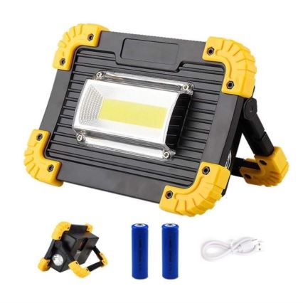 Punjivi LED reflektor LED/10W/4000 mAh 3xAA