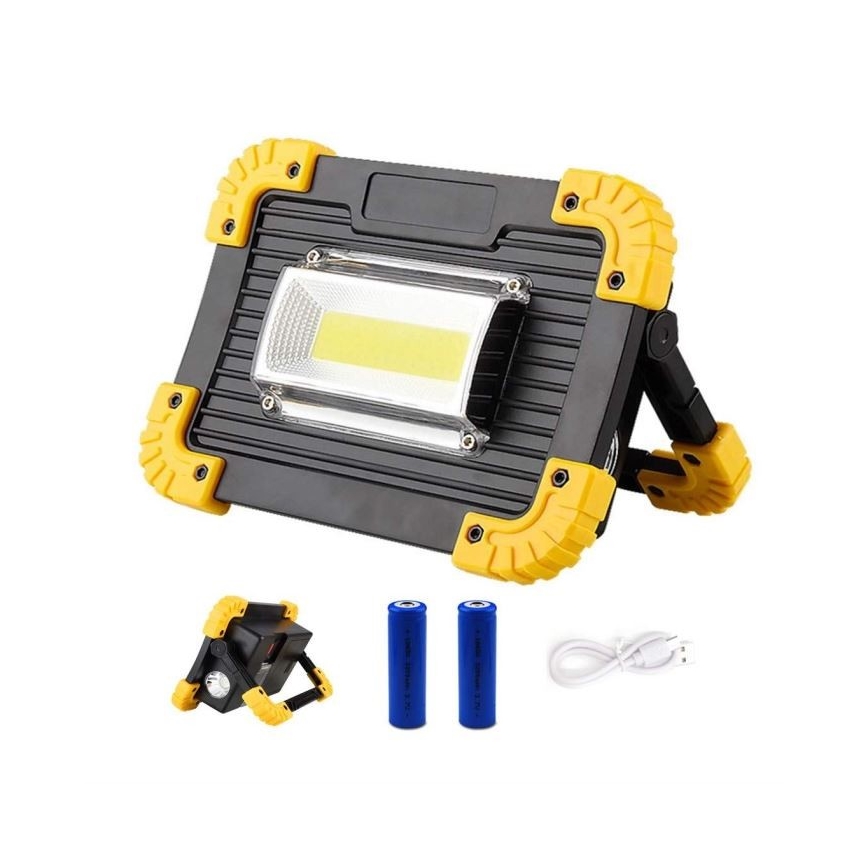 Punjivi LED reflektor LED/10W/4000 mAh 3xAA