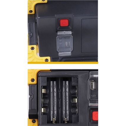 Punjivi LED reflektor LED/10W/4000 mAh 3xAA