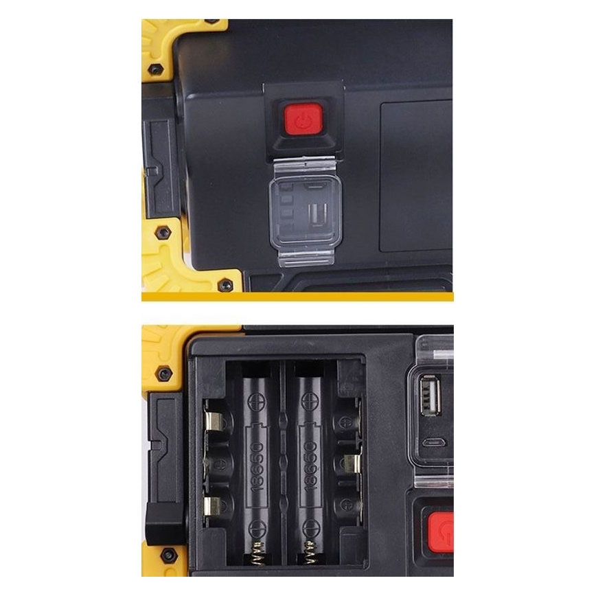 Punjivi LED reflektor LED/10W/4000 mAh 3xAA