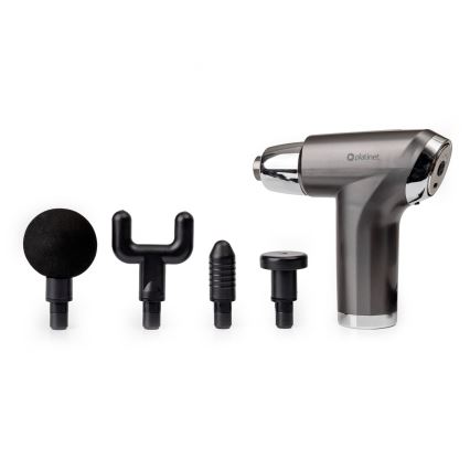 Punjivi masažni pištolj sa 4 nastavka 25W/5V 1200 mAh