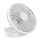 Punjivi stoni ventilator 10W/5V 2400 mAh beli