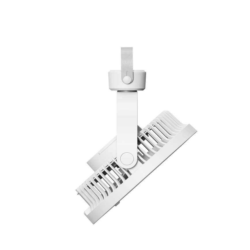 Punjivi stoni ventilator sa LED osvetljenjem 8W/3,7V 2400 mAh beli