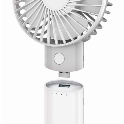 Punjivi ventilator sa powerbankom 4000 mAh/3,7V USB-C