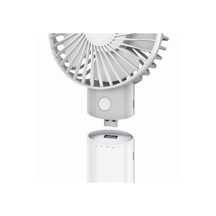 Punjivi ventilator sa powerbankom 4000 mAh/3,7V USB-C