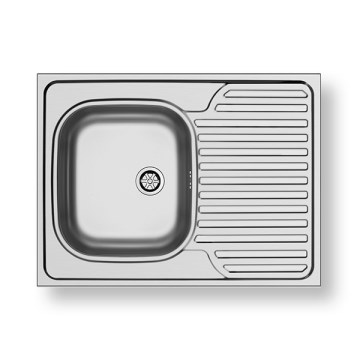 Pyramis 101041501 - Kuhinjski sudoper CORE 80x60 cm satiniran