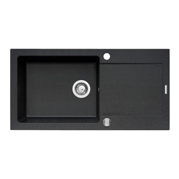Pyramis 70089601 - Kuhinjski sudoper MIDO 100x50 cm granit/crna