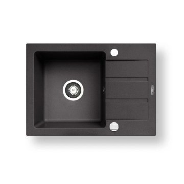 Pyramis 70166501 - Kuhinjski sudoper NEXT 62x44 cm granit/crna mat