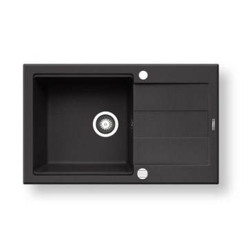 Pyramis 70167101 - Kuhinjski sudoper SPARTA PLUS LUX 78x48 cm granit/crna
