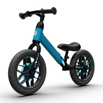 QPlay - Bicikl bez pedala SPARK sa LED svetlima na točkovima, plava