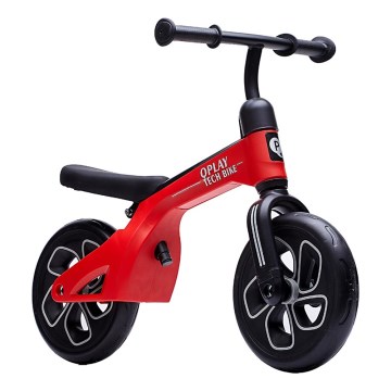 QPlay - Bicikl bez pedala TECH, crvene boje