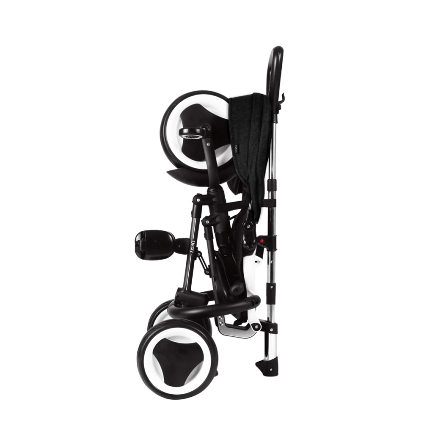 QPlay - Dečiji tricikl 3u1 RITO EVA, crne boje