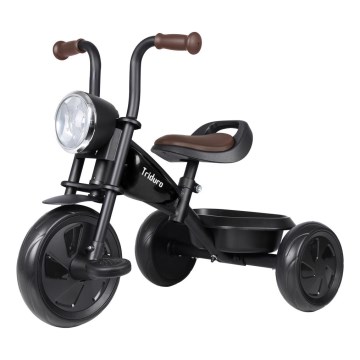QPlay - Dečiji tricikl TRIDURO crni