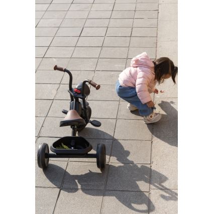QPlay - Dečiji tricikl TRIDURO crni