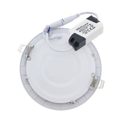 LED ugradna plafonska svetiljka QTEC LED/15W/230V 2700K pr. 18,8 cm