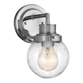 Quintiesse - Kupatilsko zidno svetlo POPPY 1xE27/60W/230V IP44 sjajni hrom