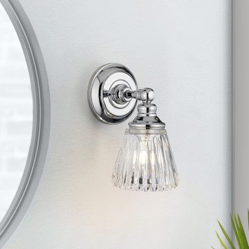 Quintiesse - LED zidna lampa za kupatilo KEYNES 1xG9/3W/230V IP44 sjajni hrom