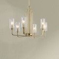 Quintiesse - Luster na šipci KIMROSE 6xE14/40W/230V prečnik 68,6 cm zlatni