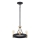 Quintiesse - Luster na stalku SILAS 3xE27/60W/230V prečnik 42,2 cm crna/zlatna