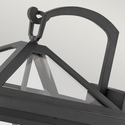 Quintiesse - Spoljašnja zidna lampa ALFORD L 3xE14/40W/230V IP44 crna