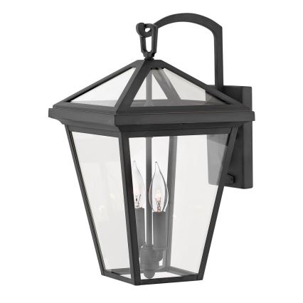 Quintiesse - Spoljašnja zidna lampa ALFORD M 2xE14/40W/230V IP44 crna