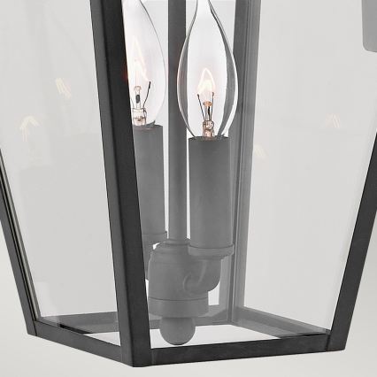 Quintiesse - Spoljašnja zidna lampa ALFORD M 2xE14/40W/230V IP44 crna