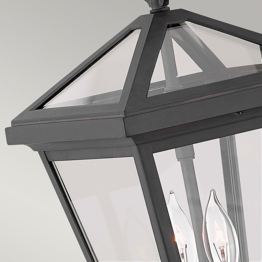 Quintiesse - Spoljna zidna lampa ALFORD S 2xE14/40W/230V IP44 crna