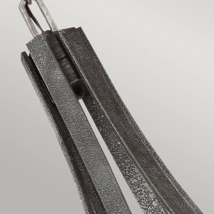 Quintiesse - Luster na lancu ANGELO 6xE27/60W/230V dekor hrast