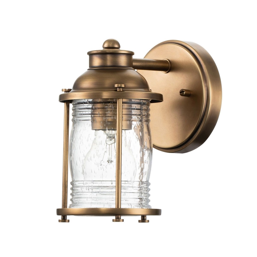 Quintiesse - Spoljašnja zidna lampa ASHLAND BAY 1xE27/60W/230V IP44 bronzana
